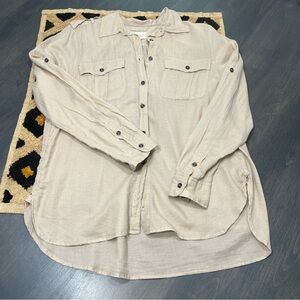 Ralph Lauren Denim & Supply Women's Button Shirt 100% cotton Size Large EUC